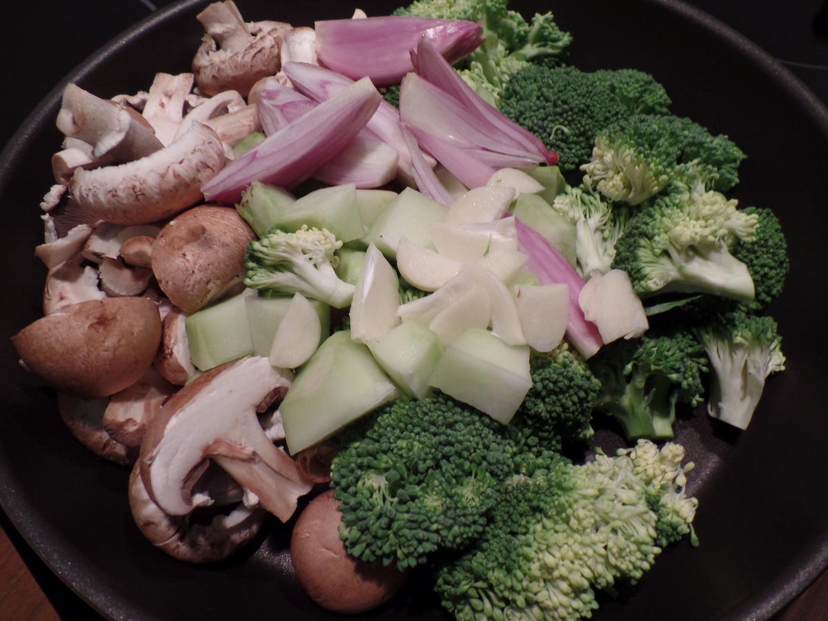 Pilz-Broccoli-Pfanne - Rezept mit Bild - kochbar.de