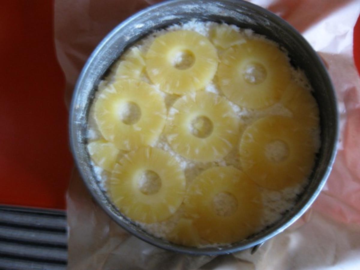 Kokos Kuchen mit Ananas - Rezept - Bild Nr. 4351