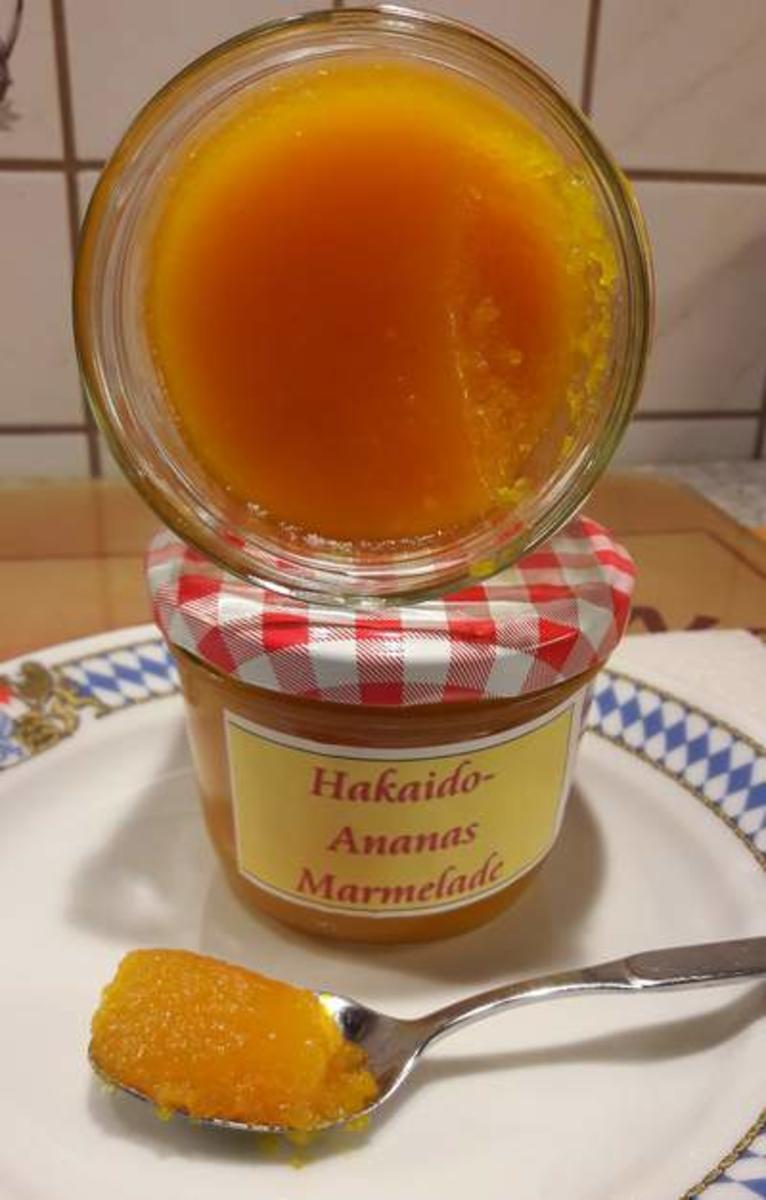 Hokaido - Ananas - Marmelade - Rezept mit Bild - kochbar.de