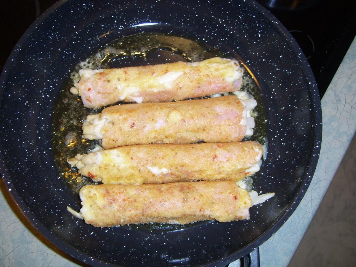 Spargel Schinken Käse nach Wiener-Art - Rezept - Bild Nr. 4344