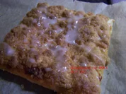 Blätterteig - Streußel - Kuchen mit Orangen/Zitronenguss "Prasselkuchen" - Rezept - Bild Nr. 4351