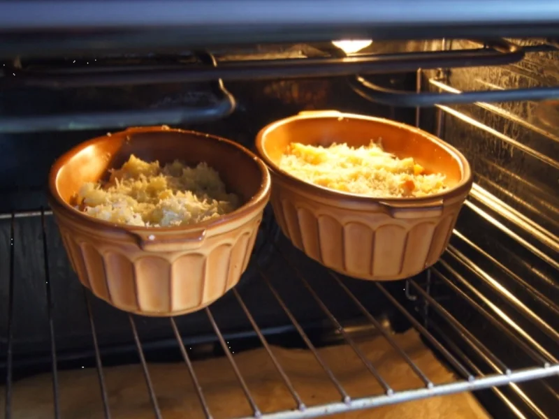 Rezept: Überbackenes Rinder-Gemüse-Hackfleisch mit Kartoffelstampf Bild Nr. 4356 Überbackenes Rinder-Gemüse-Hackfleisch mit Kartoffelstampf - Rezept - Bild Nr. 4356