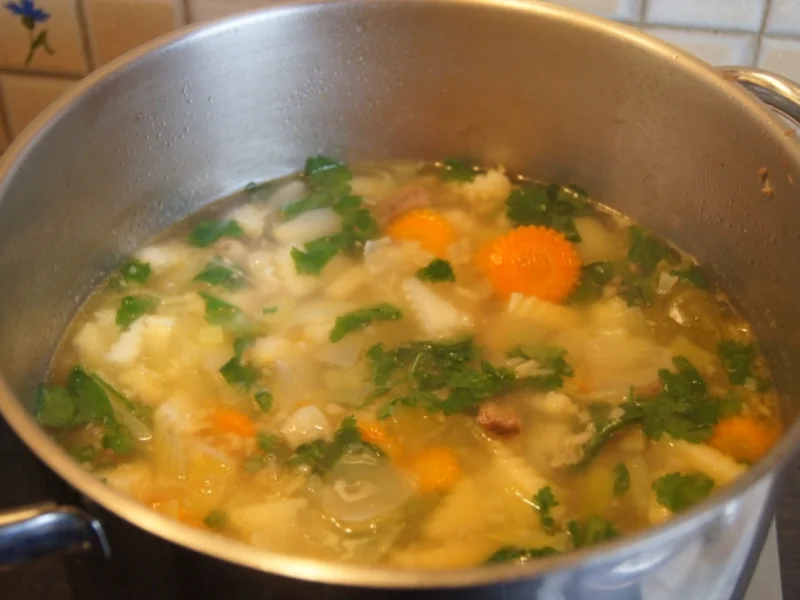 Rindfleischsuppe mit Gemüseeinlage - Rezept - Bild Nr. 4358