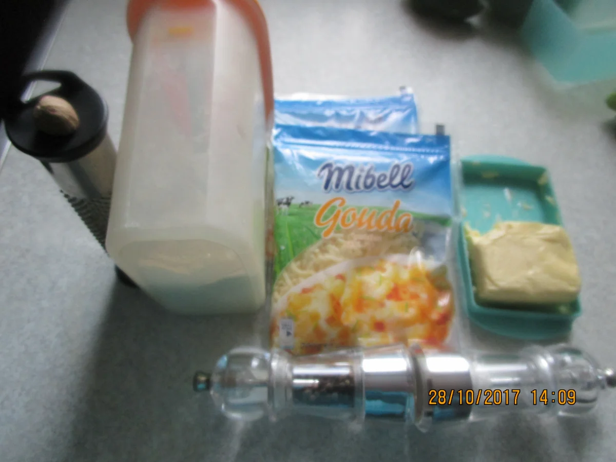 Auflauf: Blumenkohl + Brokkoli + gekochter Schinken - Rezept - Bild Nr. 4345