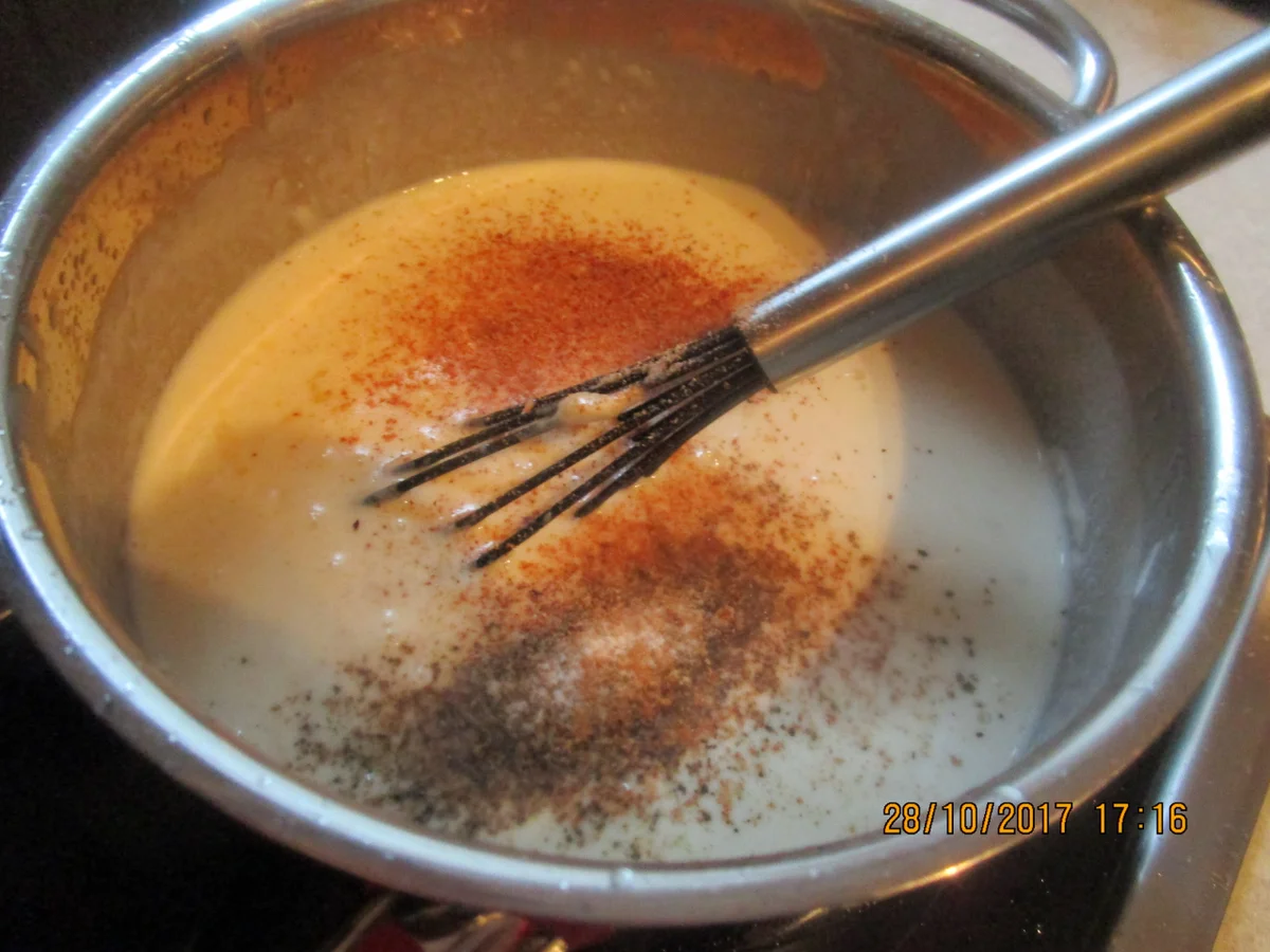 Auflauf: Blumenkohl + Brokkoli + gekochter Schinken - Rezept - Bild Nr. 4358