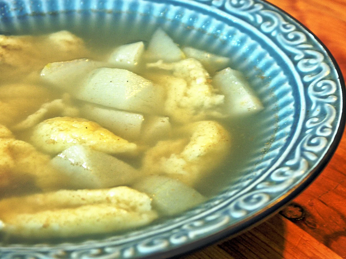 Meckelbörger Beernsupp mit Klütern - Rezept - Bild Nr. 2