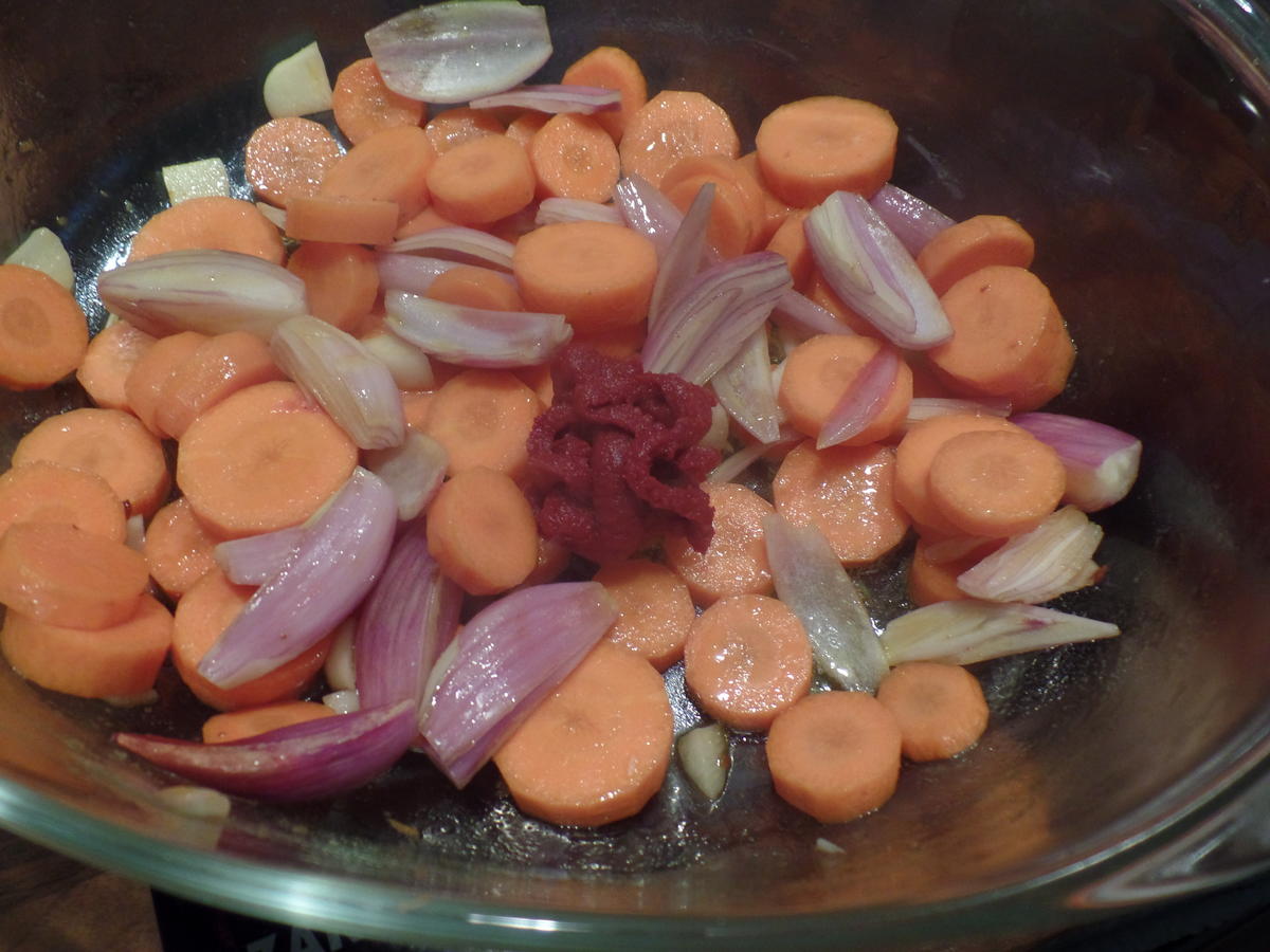 Boeuf bourguignon :ein Fleischgericht aus dem französischen Burgund.. - Rezept - Bild Nr. 4353