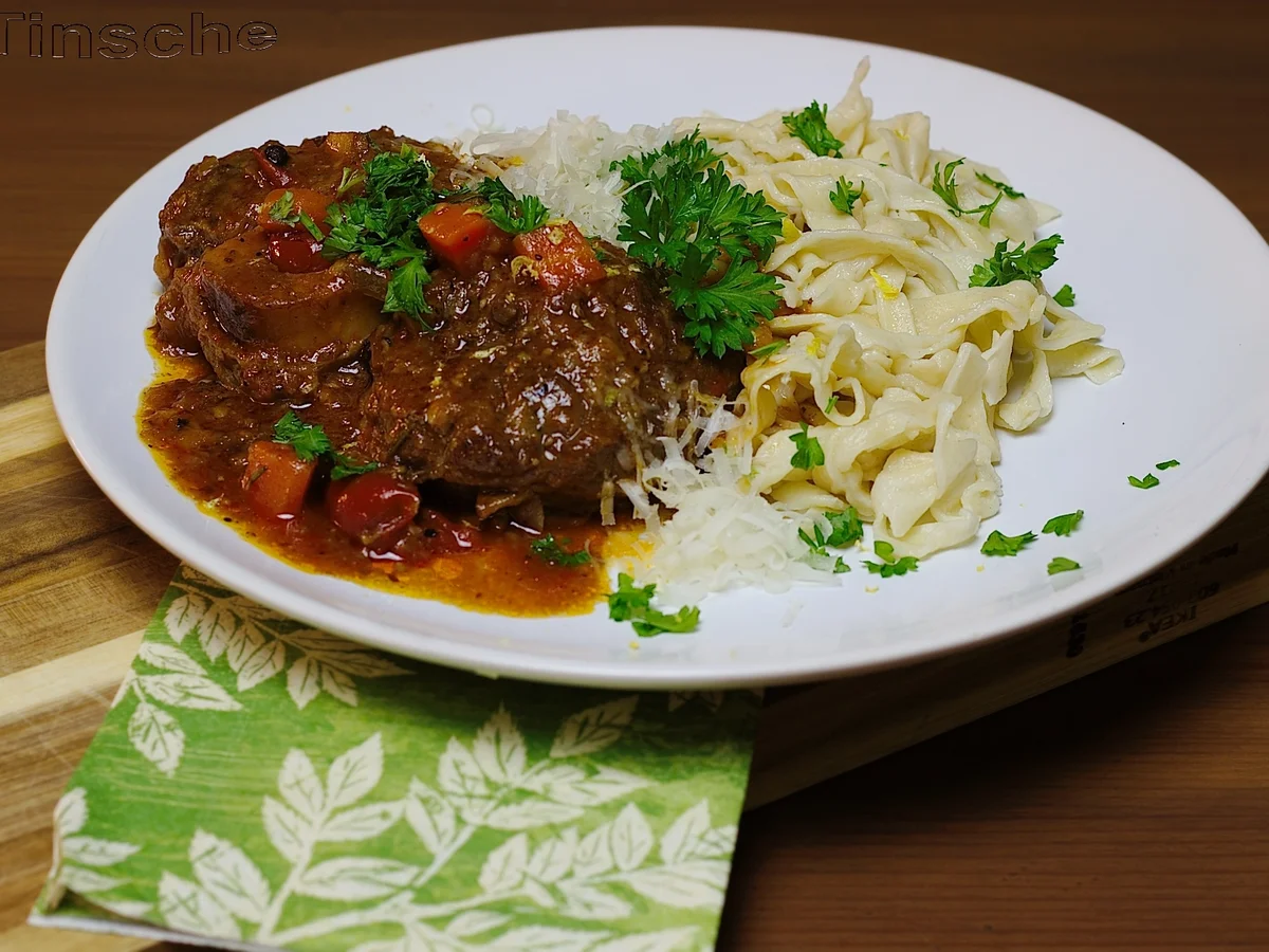 Ossobuco vom Rind mit selbstgemachter Pasta - Rezept - Bild Nr. 4361