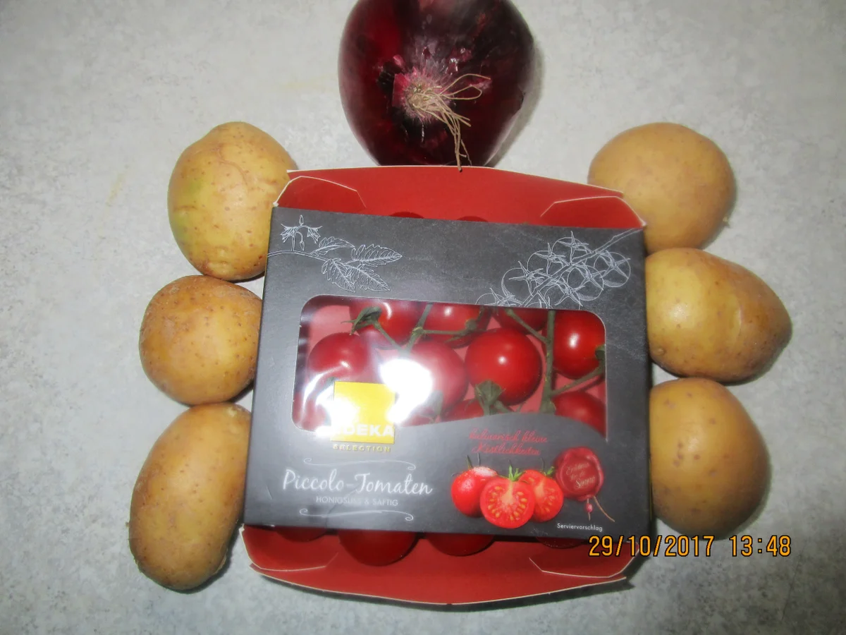 Rezept: Zander mit lecker Gemüse und Tomaten-Kartoffeln Bild Nr. 4368 Zander mit lecker Gemüse und Tomaten-Kartoffeln - Rezept - Bild Nr. 4368