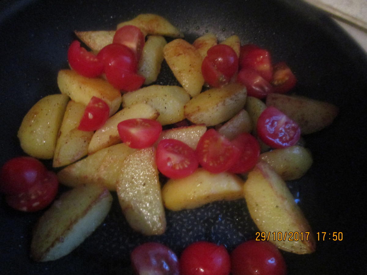 Zander mit lecker Gemüse und Tomaten-Kartoffeln - Rezept - Bild Nr. 4385