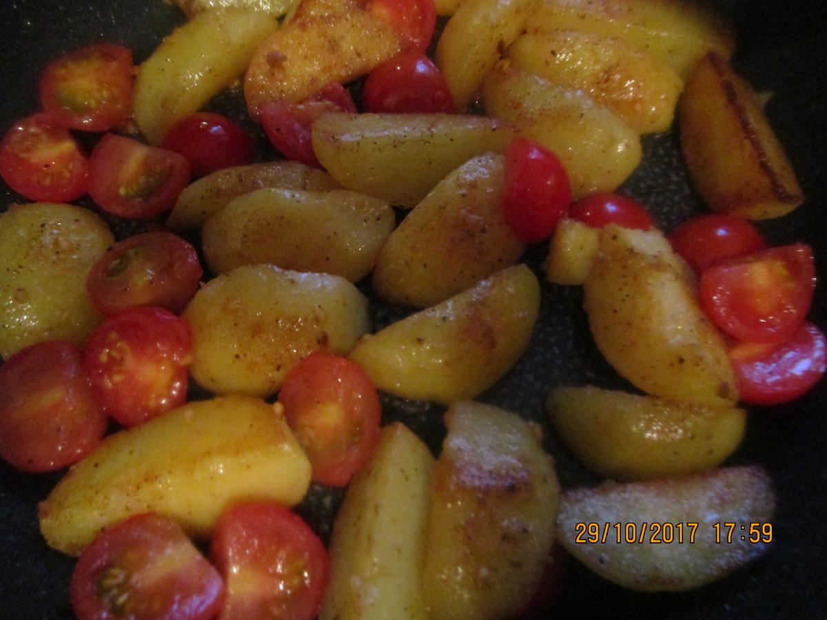 Zander mit lecker Gemüse und Tomaten-Kartoffeln - Rezept - Bild Nr. 4387