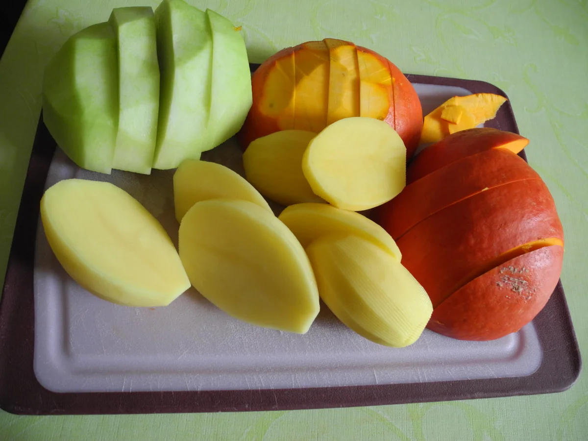 Geraspelter Gemüse - Auflauf mit oder ohne Käse - Rezept - Bild Nr. 4369