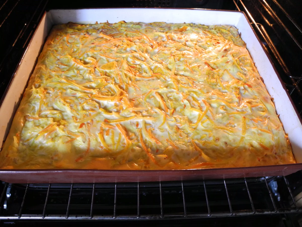 Geraspelter Gemüse - Auflauf mit oder ohne Käse - Rezept - Bild Nr. 4379