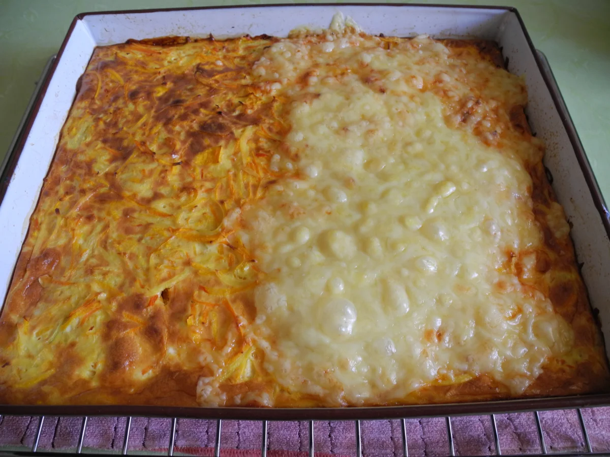 Geraspelter Gemüse - Auflauf mit oder ohne Käse - Rezept - Bild Nr. 4381