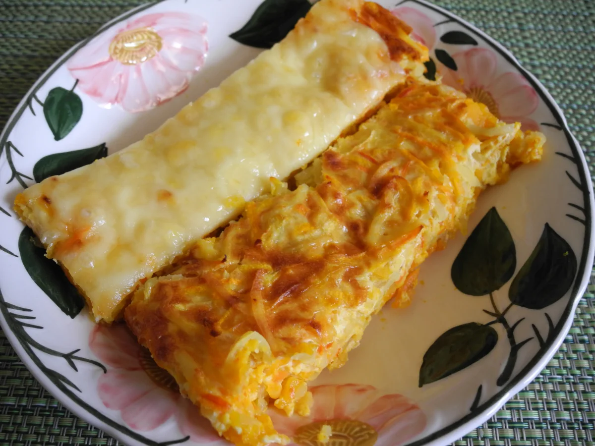 Geraspelter Gemüse - Auflauf mit oder ohne Käse - Rezept - Bild Nr. 4386