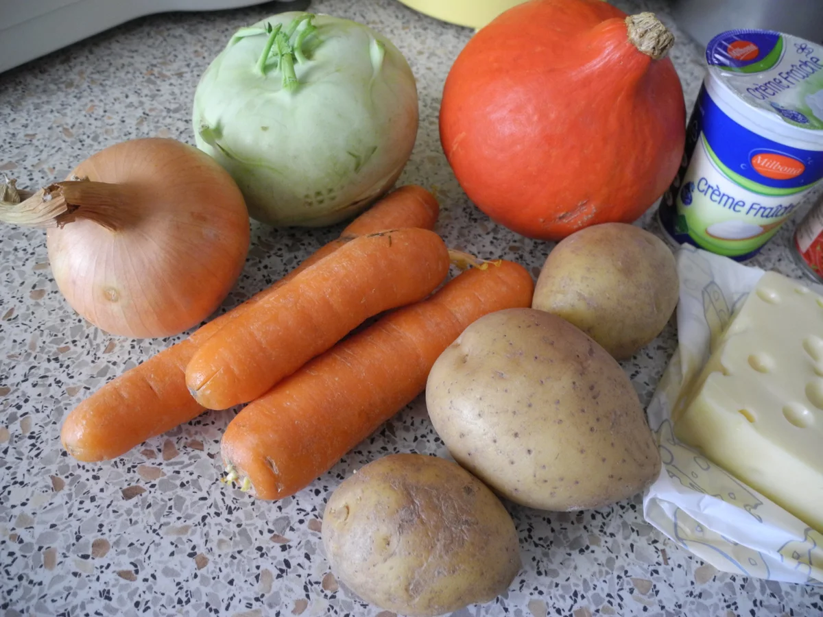 Geraspelter Gemüse - Auflauf mit oder ohne Käse - Rezept - Bild Nr. 4435