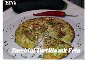 Rezept: BiNe` S ZUCCHINI TORTILLA MIT FETA Bild Nr. 4370 BiNe` S ZUCCHINI TORTILLA MIT FETA - Rezept - Bild Nr. 4370