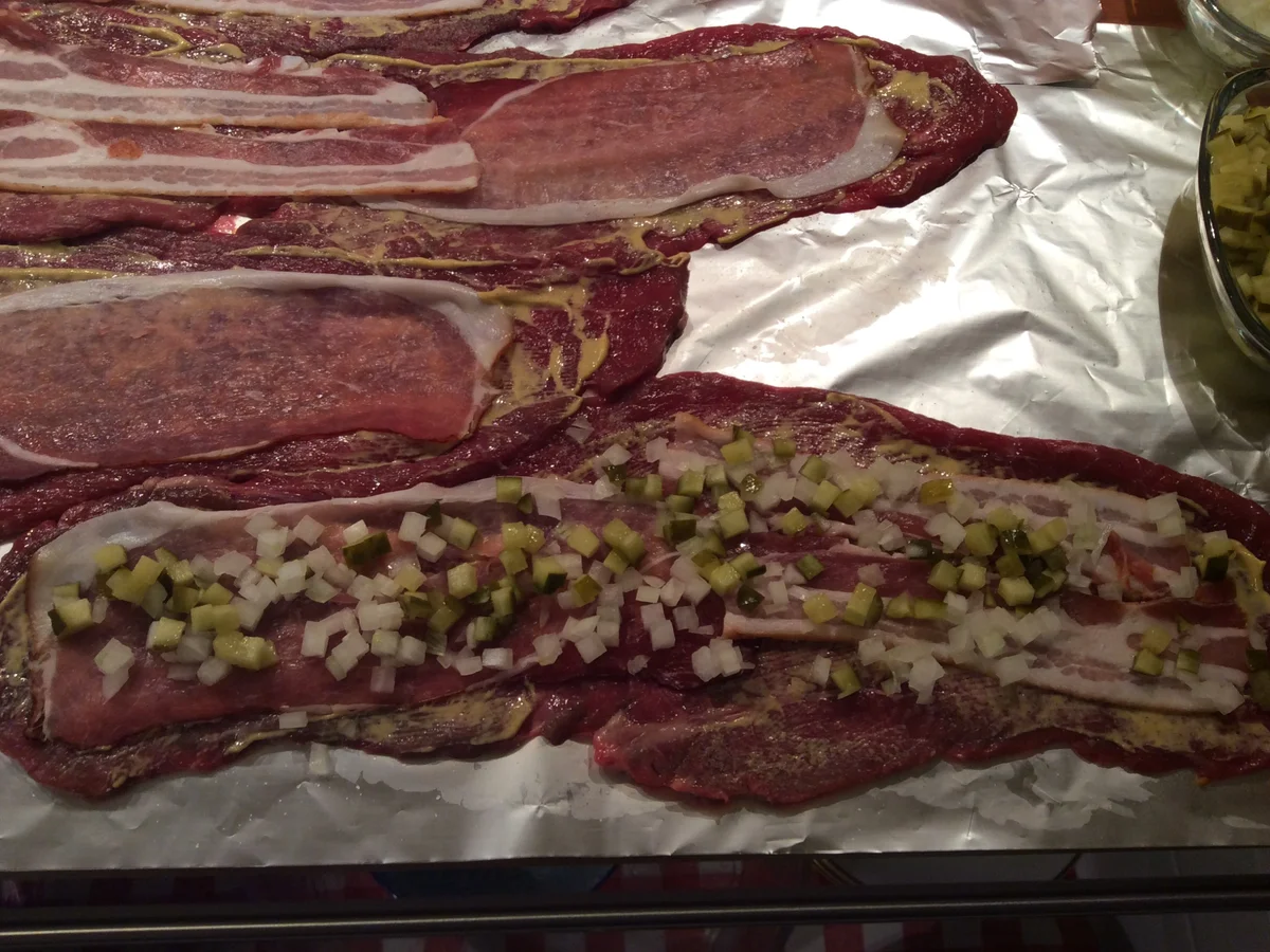 Gefüllte Rinderrouladen - Rezept - Bild Nr. 4372
