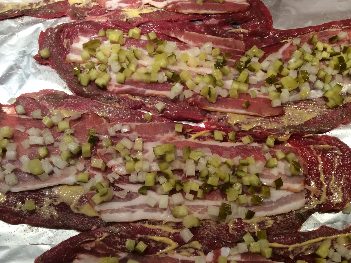 Gefüllte Rinderrouladen - Rezept - Bild Nr. 4369