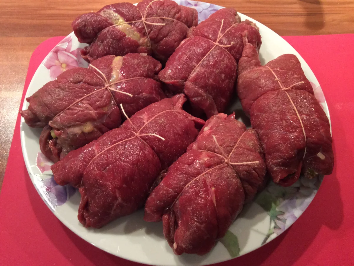 Gefüllte Rinderrouladen - Rezept - Bild Nr. 4369