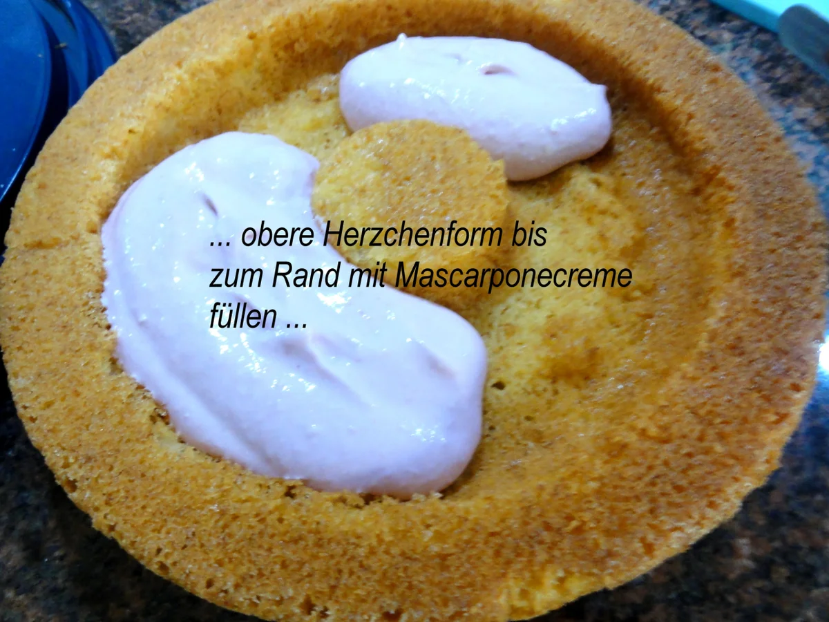 FONDANT:   " DAS HERZ IN DER TORTE " - Rezept - Bild Nr. 4387