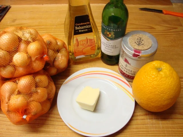 Borettane Zwiebelchen eingelegt in hellen Balsamico - Rezept - Bild Nr. 4371