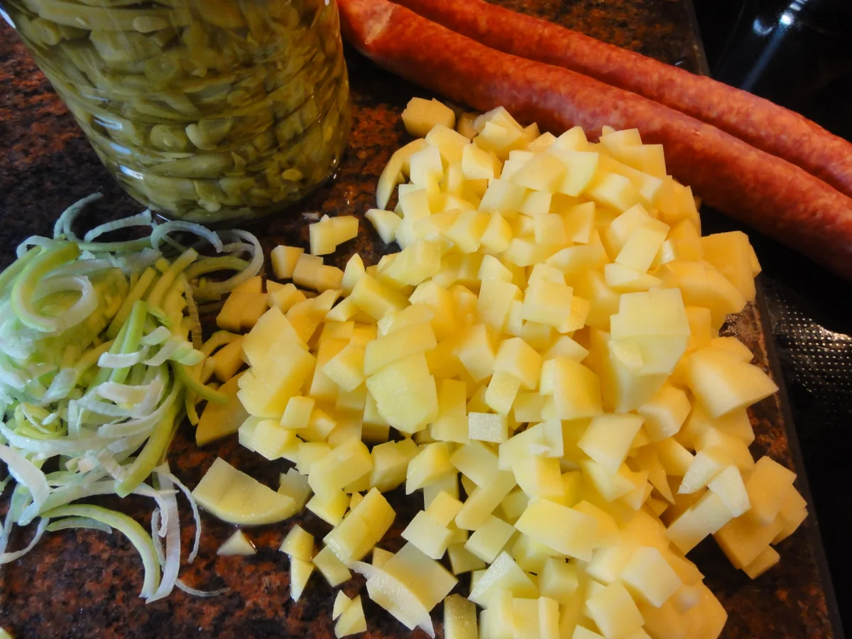 Fleisch:   TAFELSPITZ  mit Meerrettich-Schnittlauchsauce - Rezept - Bild Nr. 4395