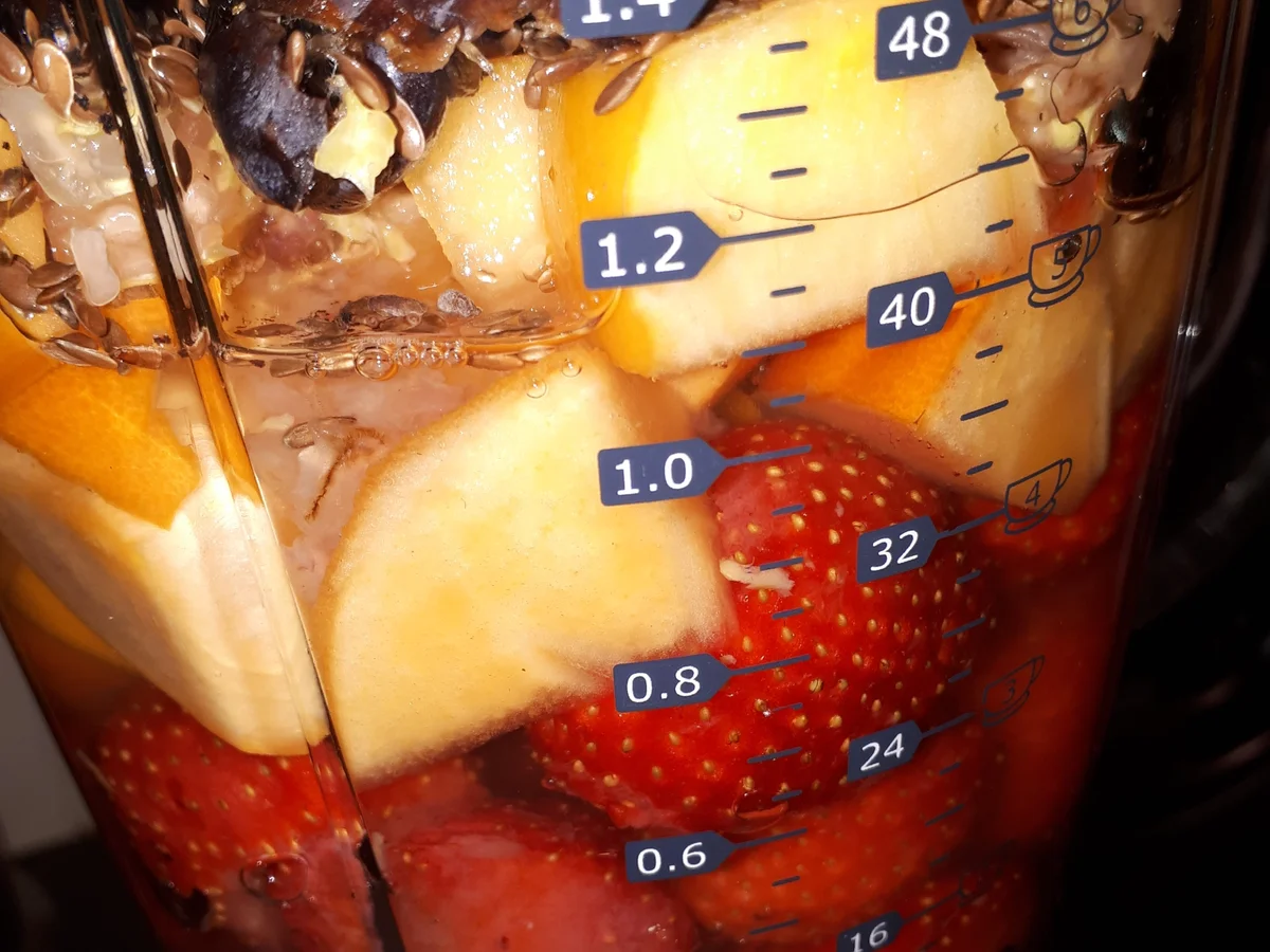 Rezept: BiNe` S KAKI - ERDBEER - SMOOTHIE Bild Nr. 4414 BiNe` S KAKI - ERDBEER - SMOOTHIE - Rezept - Bild Nr. 4414