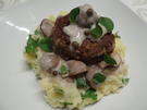 Frikadellen mit Champignons in Pfefferrahm - Rezept - Bild Nr. 4411