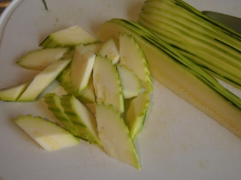 Rezept: Kürbis-Gemüse-Hähnchenbrustfilet-Wok süß-sauer mit Basmatireis Bild Nr. 4415 Kürbis-Gemüse-Hähnchenbrustfilet-Wok süß-sauer mit Basmatireis - Rezept - Bild Nr. 4415