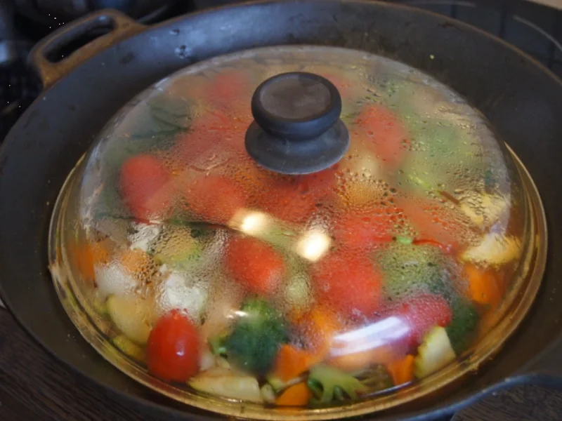 Rezept: Kürbis-Gemüse-Hähnchenbrustfilet-Wok süß-sauer mit Basmatireis Bild Nr. 4424 Kürbis-Gemüse-Hähnchenbrustfilet-Wok süß-sauer mit Basmatireis - Rezept - Bild Nr. 4424