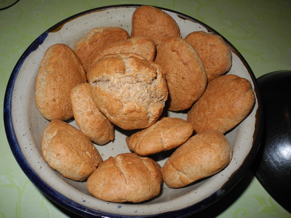 Quark - Brötchen ohne Hefe und ohne Gehen lassen - Rezept - Bild Nr. 4424