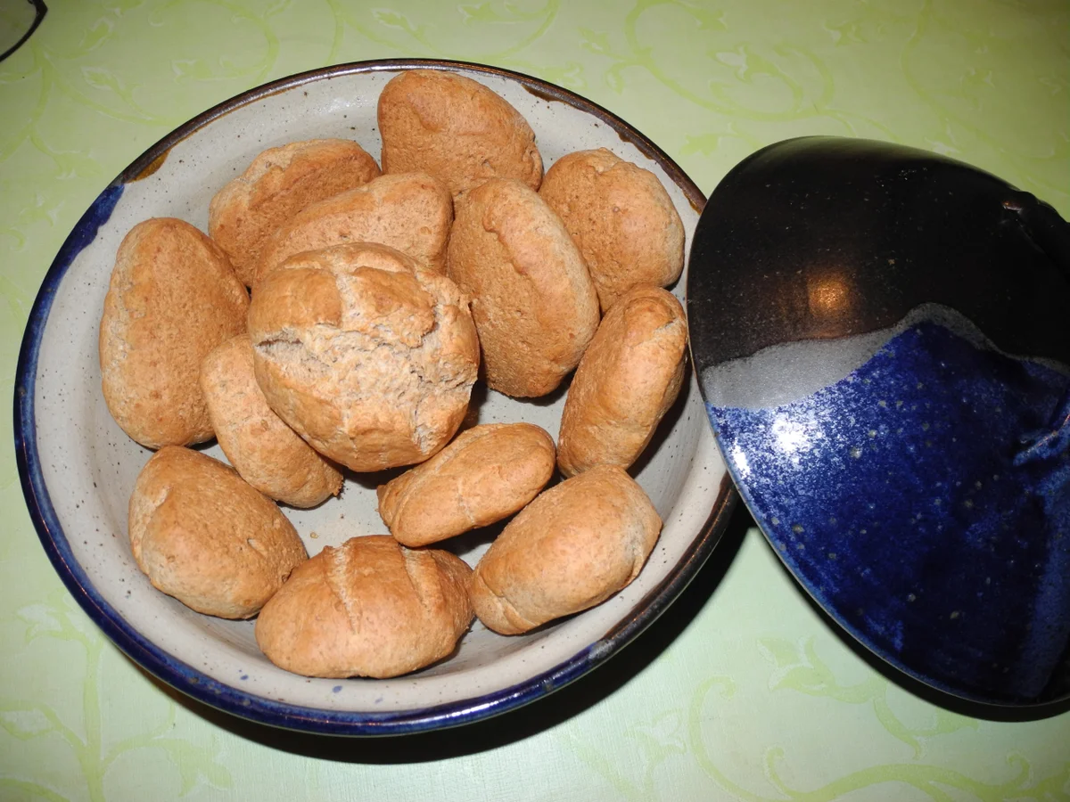 Quark - Brötchen ohne Hefe und ohne Gehen lassen - Rezept - Bild Nr. 4428