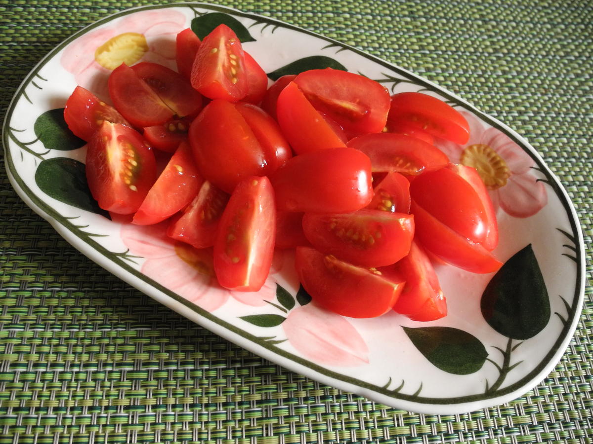 Knoblauch - Tomaten - Nudeln - Rezept - Bild Nr. 4428