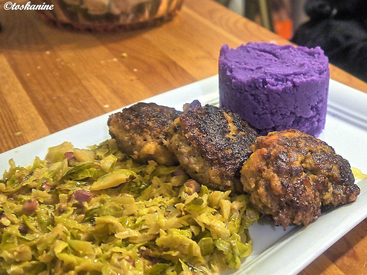 Gebratener Rosenkohl in Senfrahm - Rezept - Bild Nr. 4437