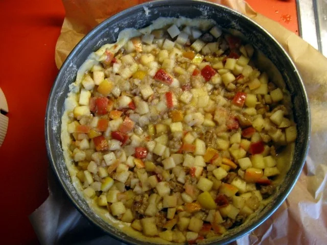 Apfel Walnuss Kuchen - Rezept - Bild Nr. 6