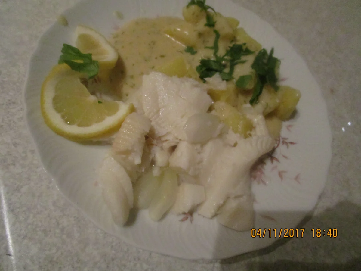 Rezept: Heilbutt in einer leckeren Dill-Senfsauce Bild Nr. 4436 Heilbutt in einer leckeren Dill-Senfsauce - Rezept - Bild Nr. 4436