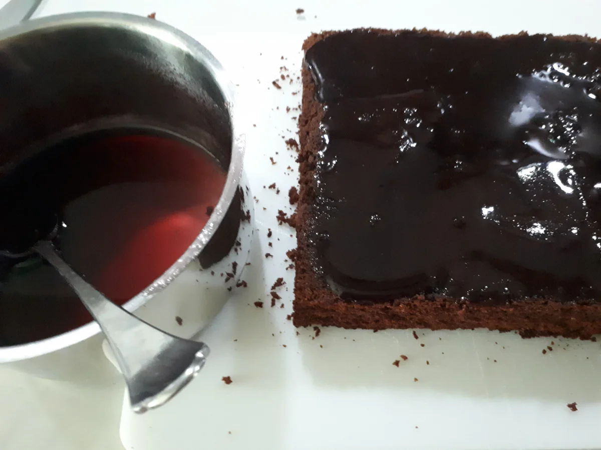 Schoko-Glühwein-Schnitten - Rezept - Bild Nr. 4451