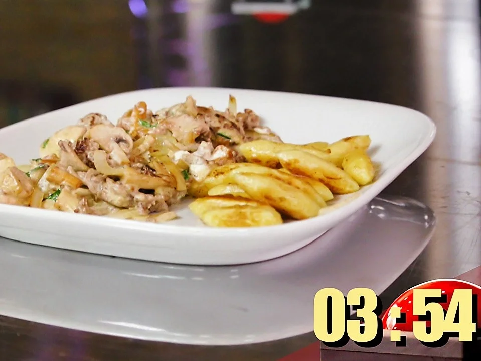 Rezept: Hack-Pilz-Pfanne mit Schupfnudeln Bild Nr. 4 Hack-Pilz-Pfanne mit Schupfnudeln - Rezept - Bild Nr. 4