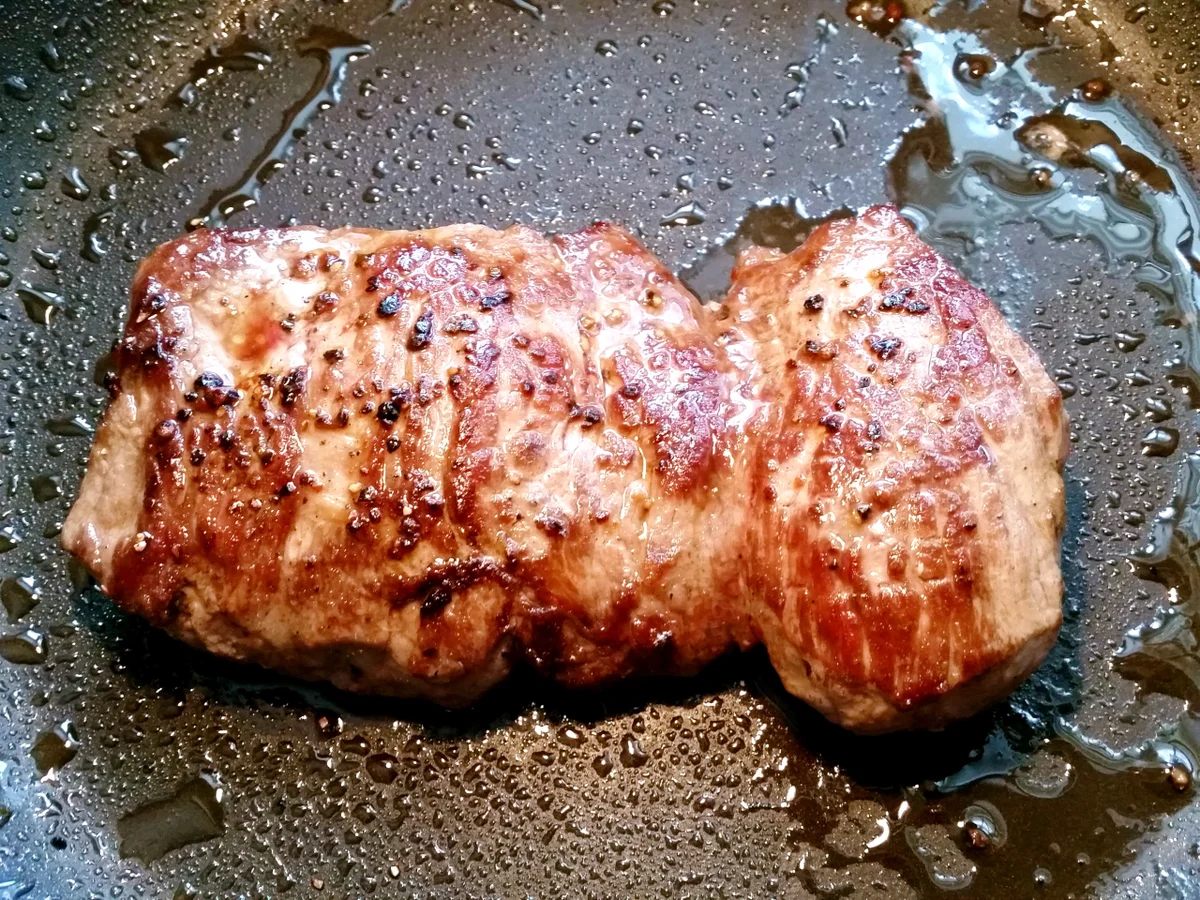 Rindersteak an Rahm-Steinpilzen - Rezept - Bild Nr. 4447