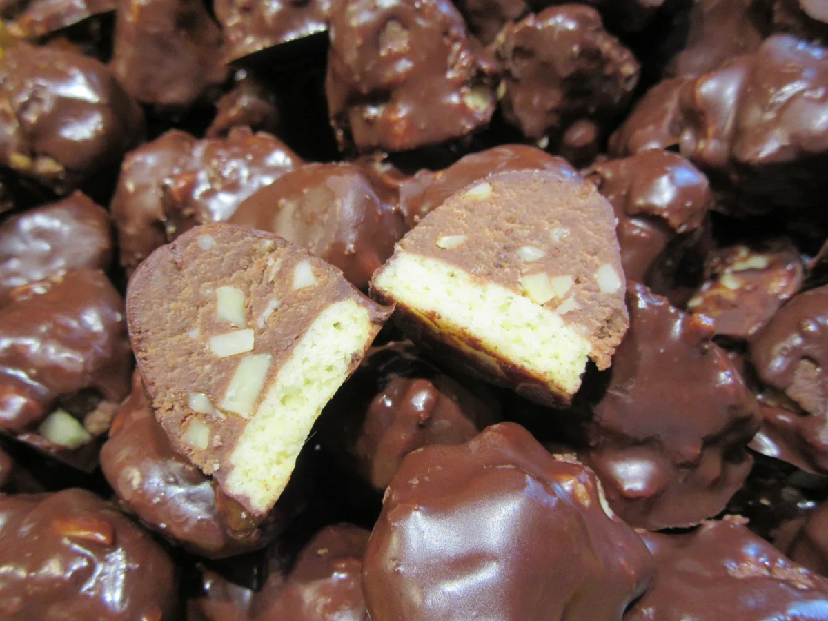 Plätzchen: Nougatberge - Rezept - Bild Nr. 4446