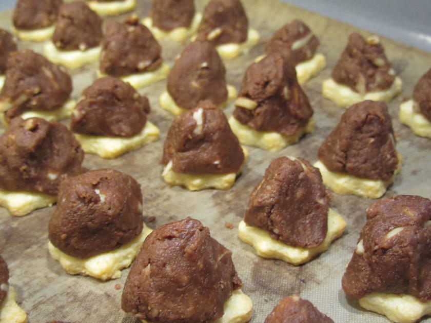 Plätzchen: Nougatberge - einfach - von lunapiena