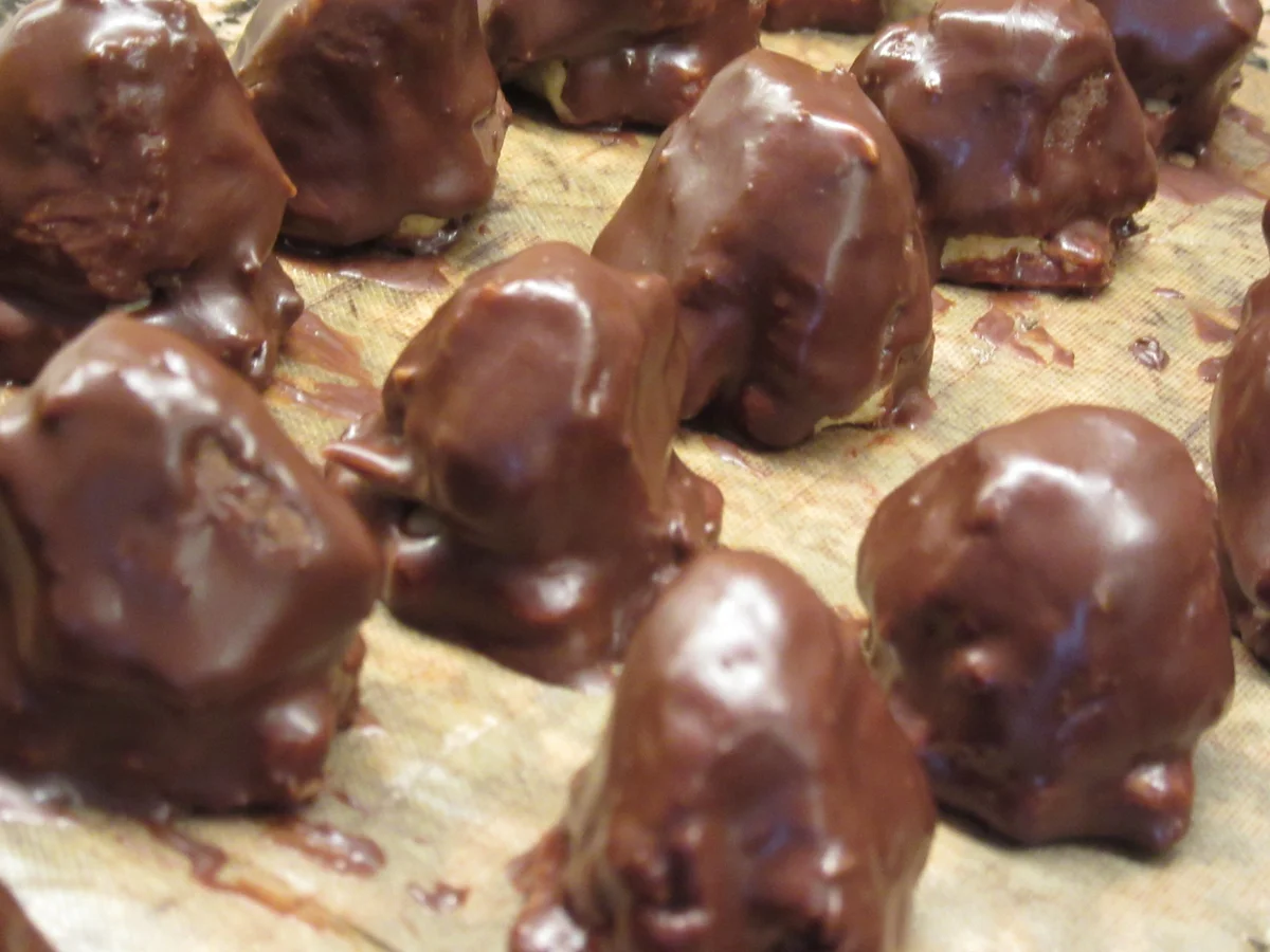 Plätzchen: Nougatberge - Rezept - Bild Nr. 4455