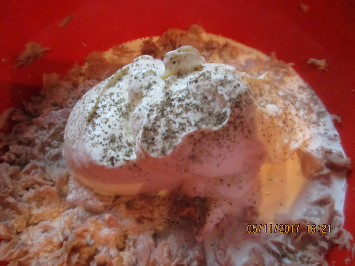 Auflauf: Thunfisch und Nudeln mit Käse überbacken - Rezept - Bild Nr. 4451