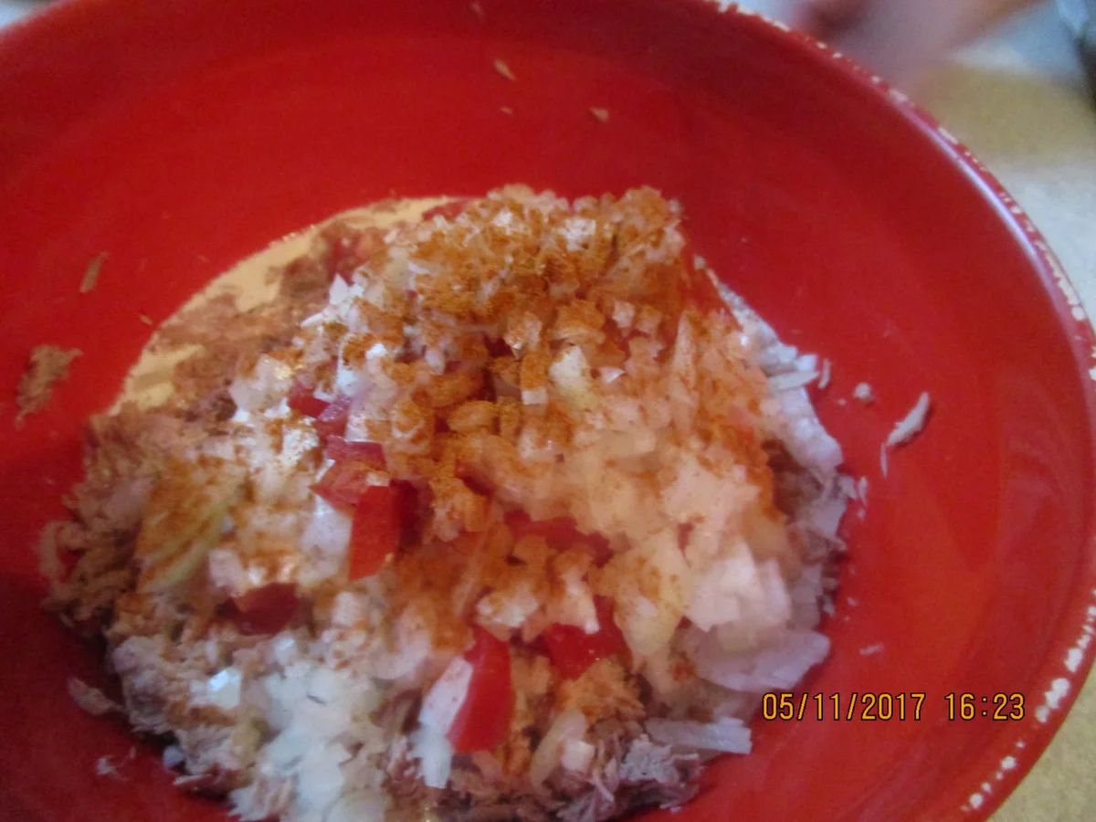 Auflauf: Thunfisch und Nudeln mit Käse überbacken - Rezept - Bild Nr. 4454