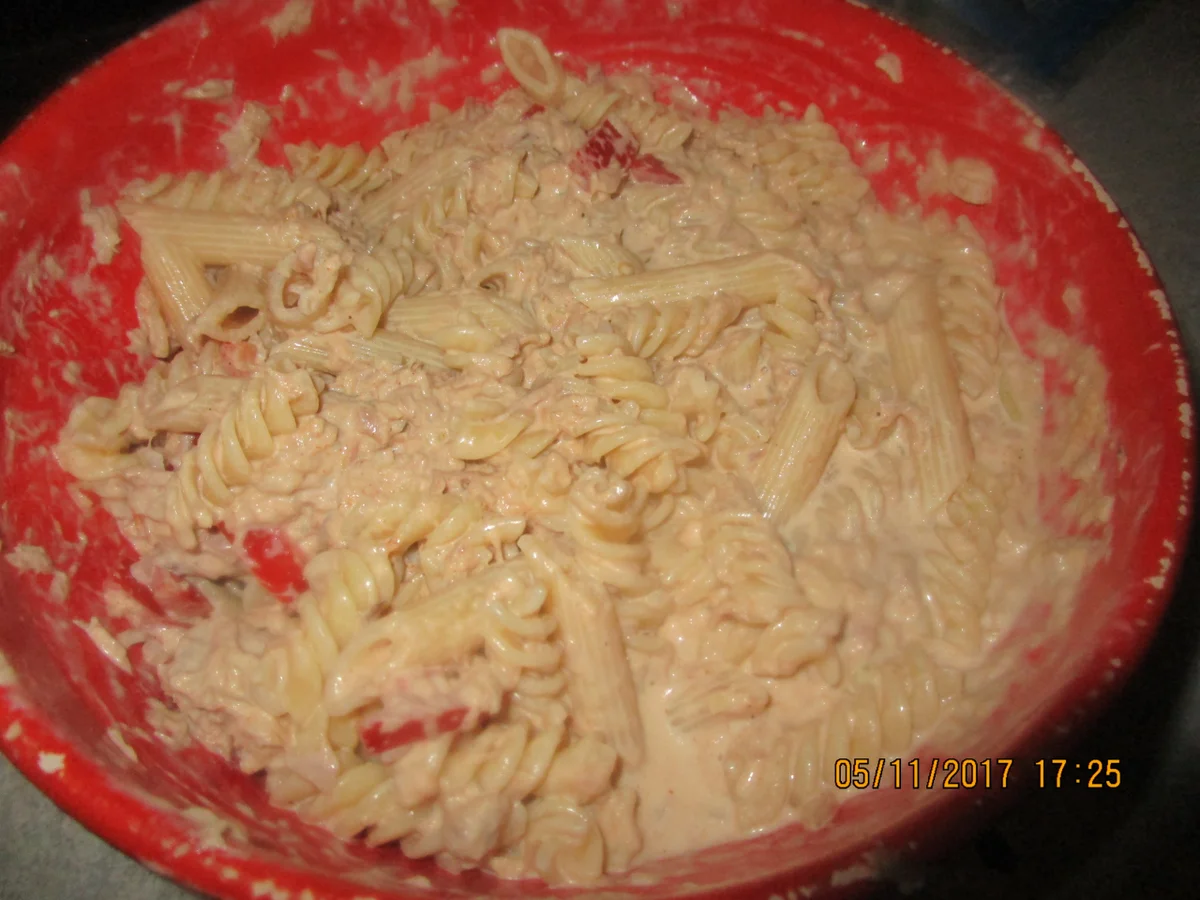 Auflauf: Thunfisch und Nudeln mit Käse überbacken - Rezept - Bild Nr. 4458