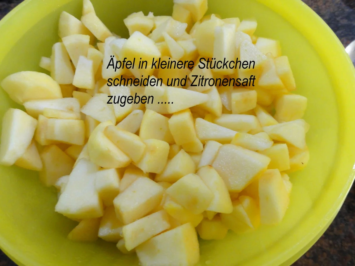 Rührteig:   APFELKUCHEN mit Krokantcrunch - Rezept - Bild Nr. 4466