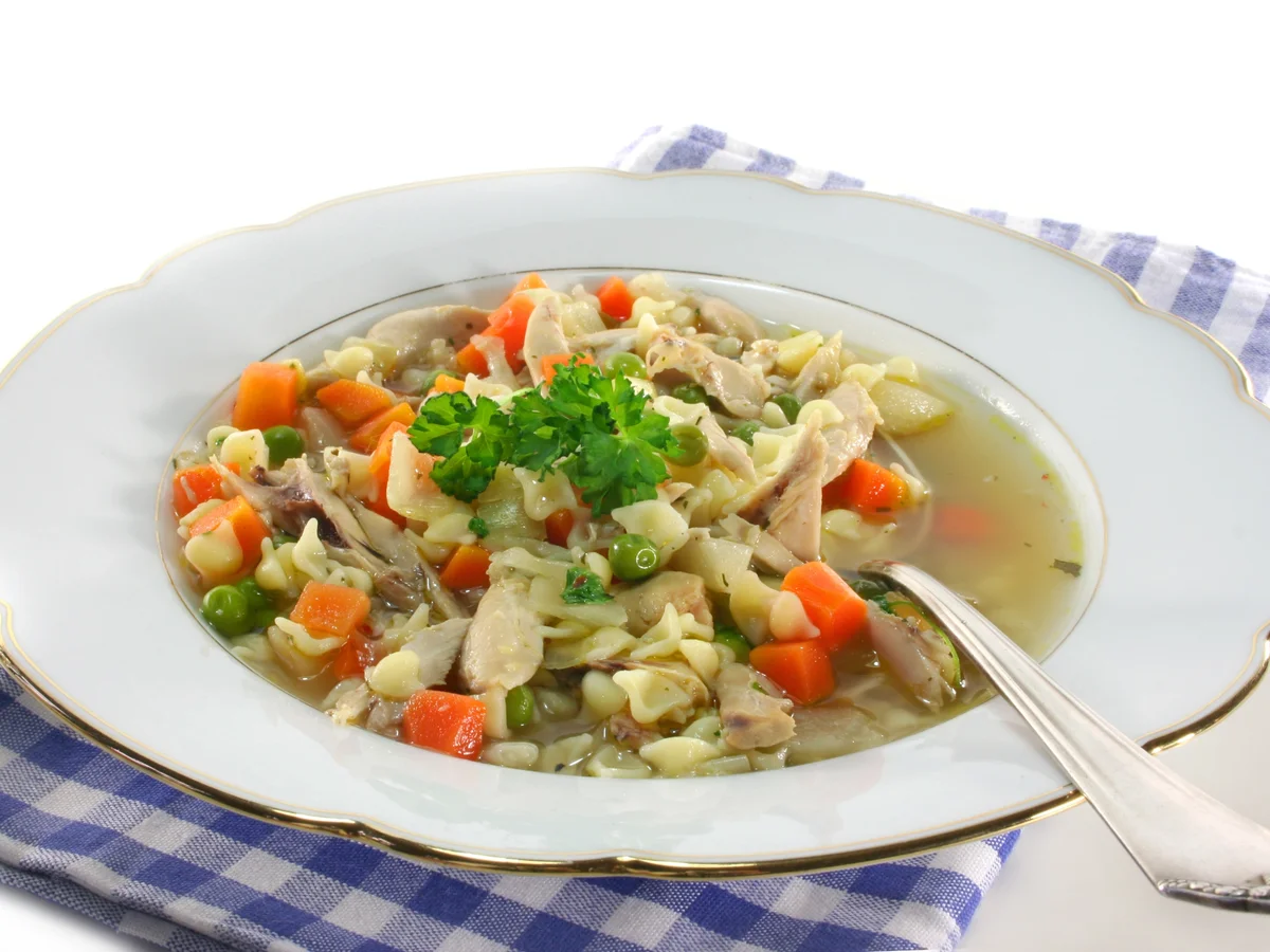 Rezept: Hühnersuppe Bild Nr. 2 Hühnersuppe - Rezept - Bild Nr. 2