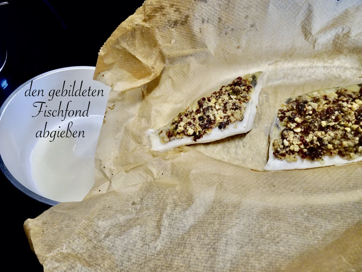 Zanderfilet mit fruchtiger Pfefferbröselkruste - Rezept - Bild Nr. 15357
