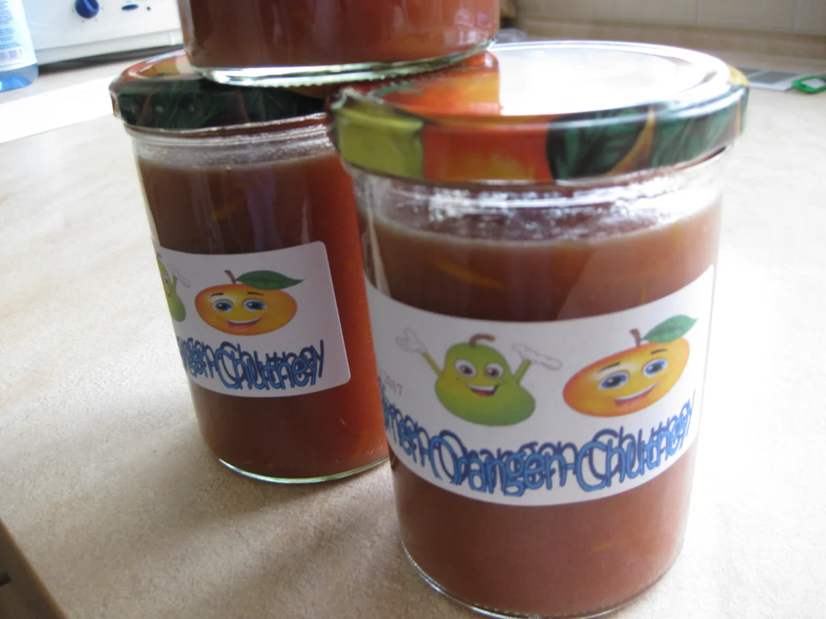 Birnen-Orangen-Chutney - Rezept - Bild Nr. 4479
